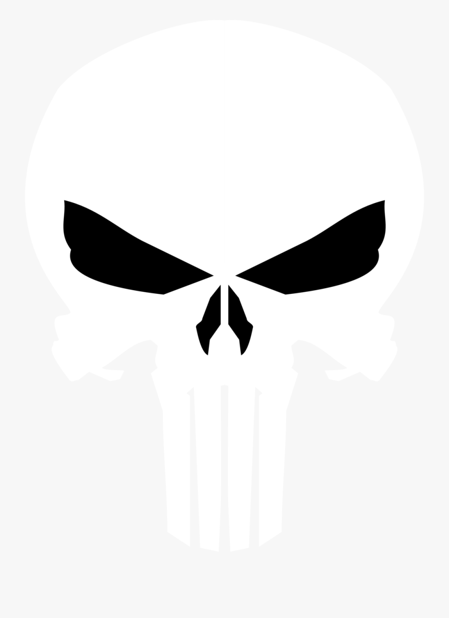 Transparent Marvel Punisher Logo, Transparent Clipart