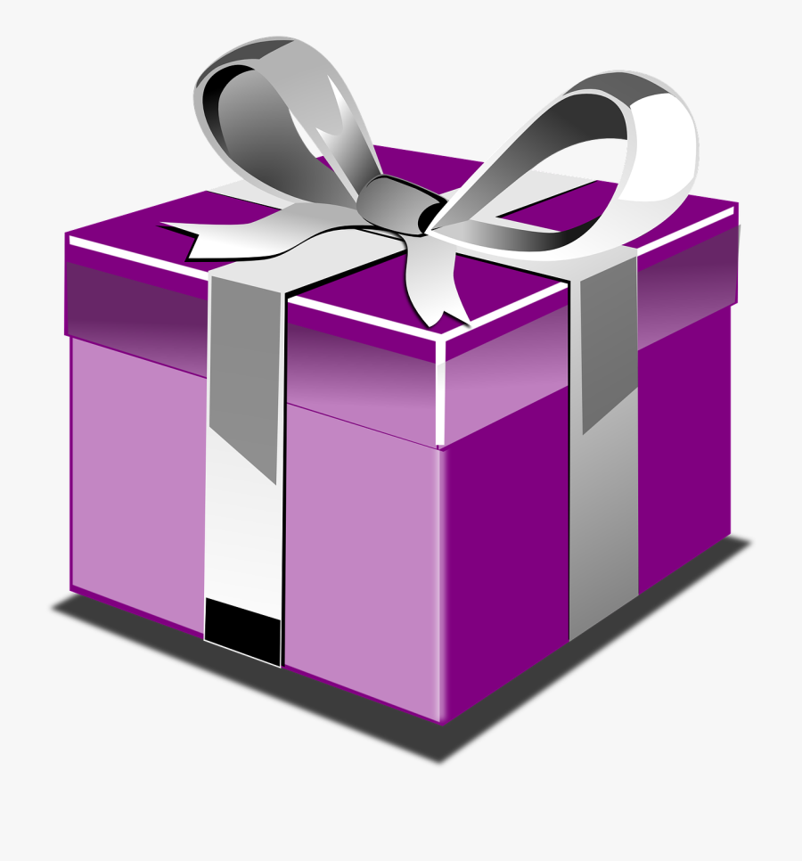 Present Box, Transparent Clipart