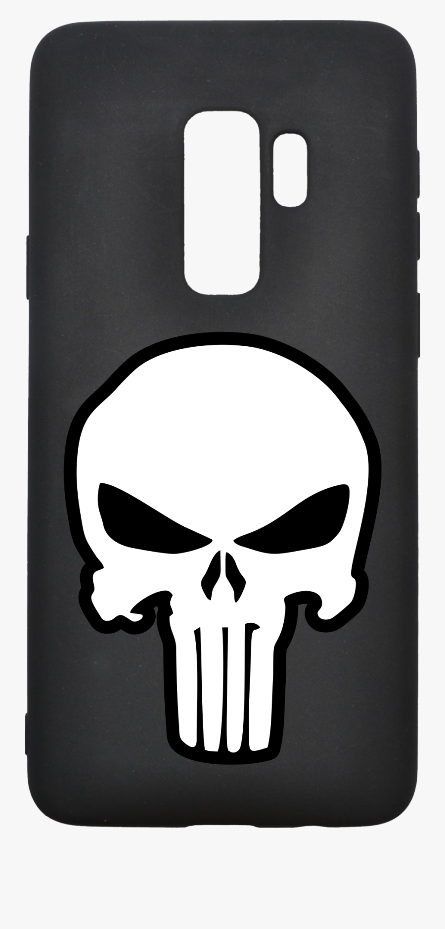 Punisher Skull, Transparent Clipart