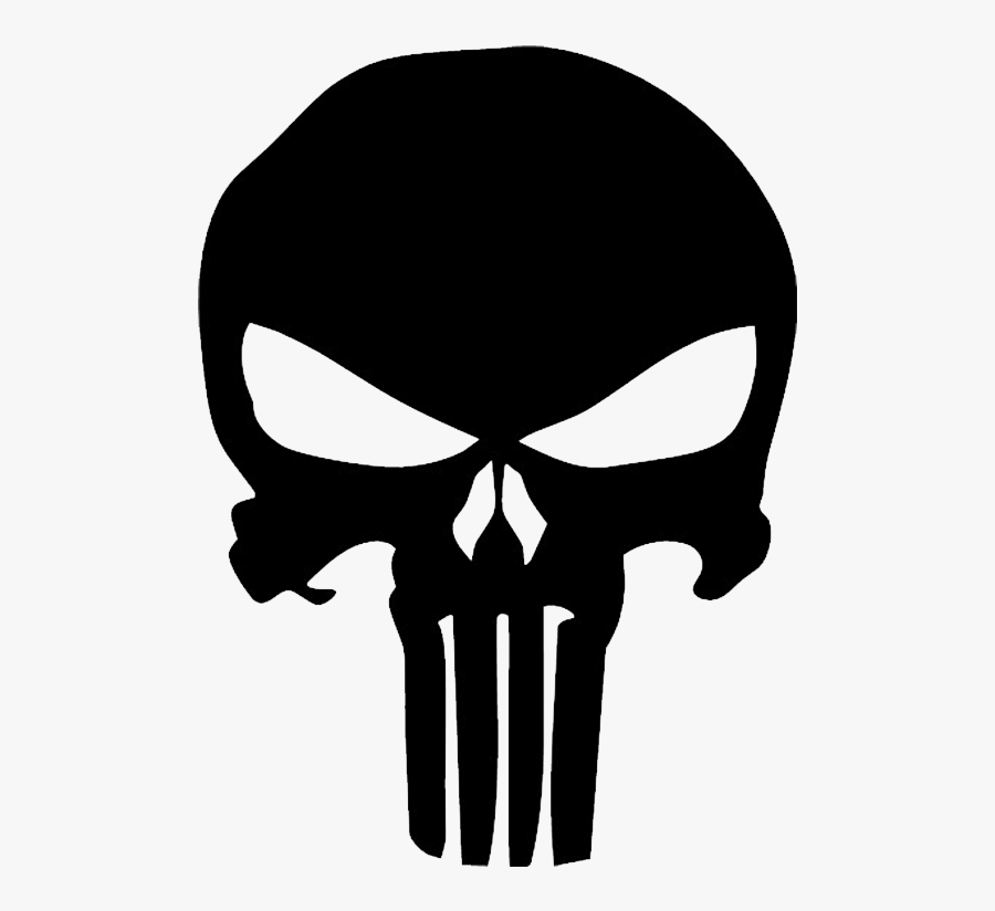 Punisherskullf - Punisher Skull, Transparent Clipart