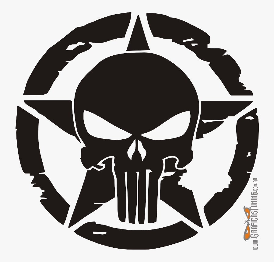 Welding Clipart Skull - Punisher Skull, Transparent Clipart