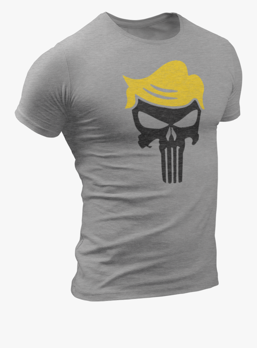 Punisher Skull, Transparent Clipart