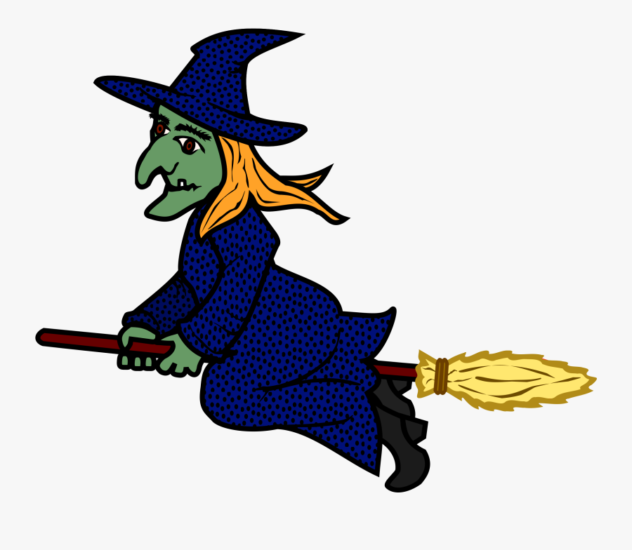Remix Big Image Png - Clipart Of Witch, Transparent Clipart