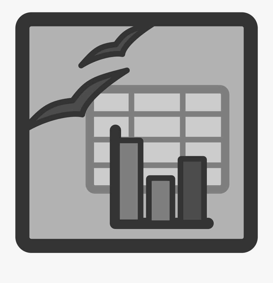 Simbolo De Hoja De Calculo, Transparent Clipart