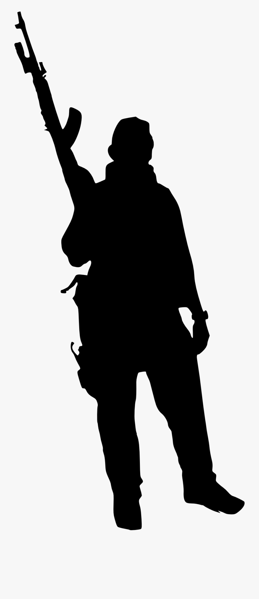 10 Soldier Silhouette - Soldier Silhouette Transparent Background, Transparent Clipart