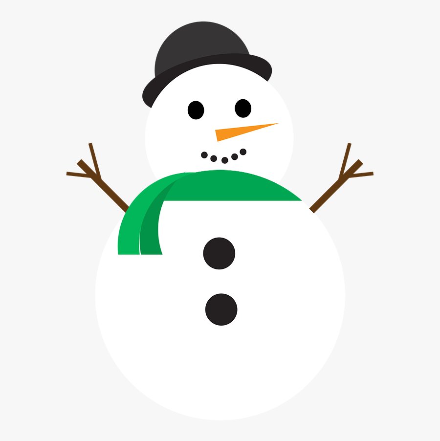 Snowman, Transparent Clipart