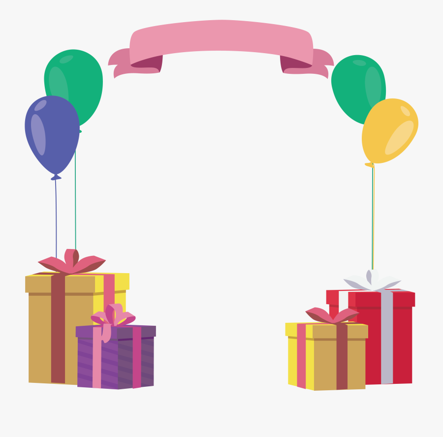 #greetings #birthday #foreground #background - Gift Box Birthday Png, Transparent Clipart