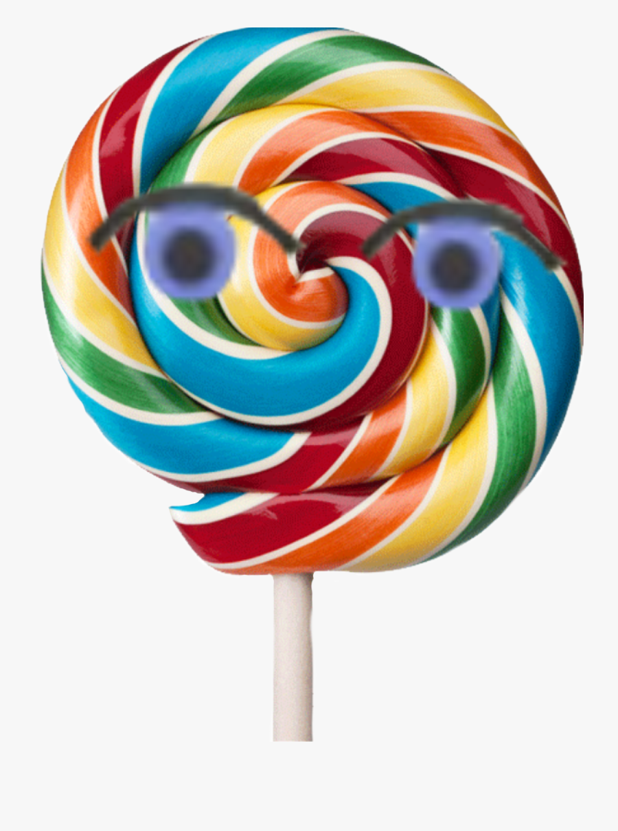 Swirly Lollipop - One Lollipop, Transparent Clipart