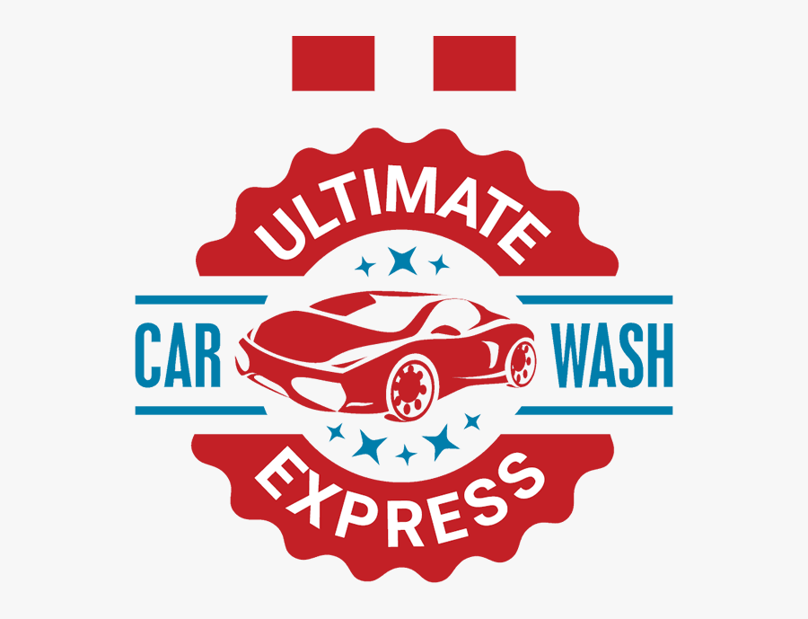 Ultimate Express Car Wash - Car Wash Express Logo, Transparent Clipart