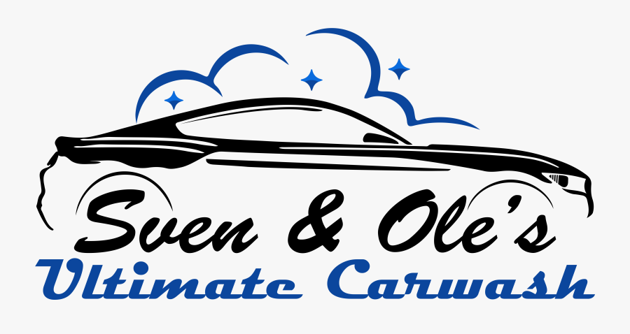 Sven & Ole"s Ultimate Carwash Accommodates All Vehicle, Transparent Clipart