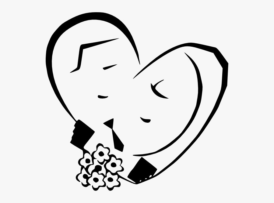 Cartoon Drawing Husband And Wife, Transparent Clipart