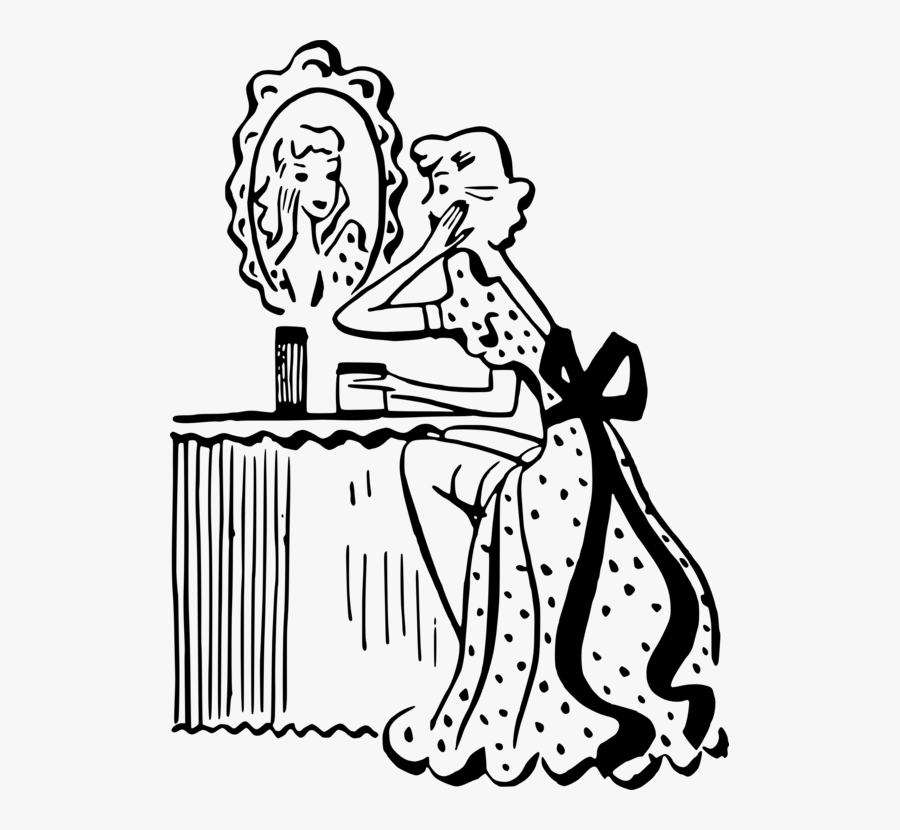 Emotion,art,monochrome Photography - Vintage Beauty Clipart, Transparent Clipart