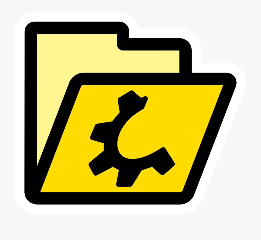 This Free Icons Png Design Of Primary Folder Yellow - Open File Icon Png, Transparent Clipart