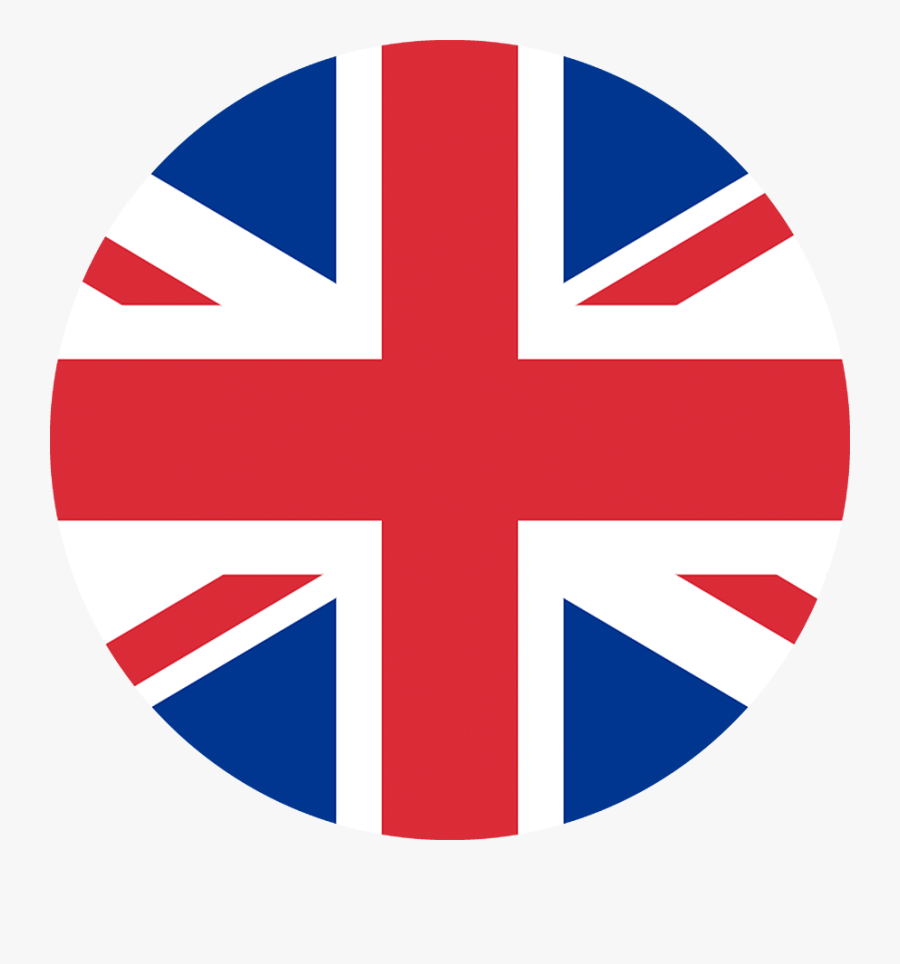 Uk Flag Png Round, Transparent Clipart