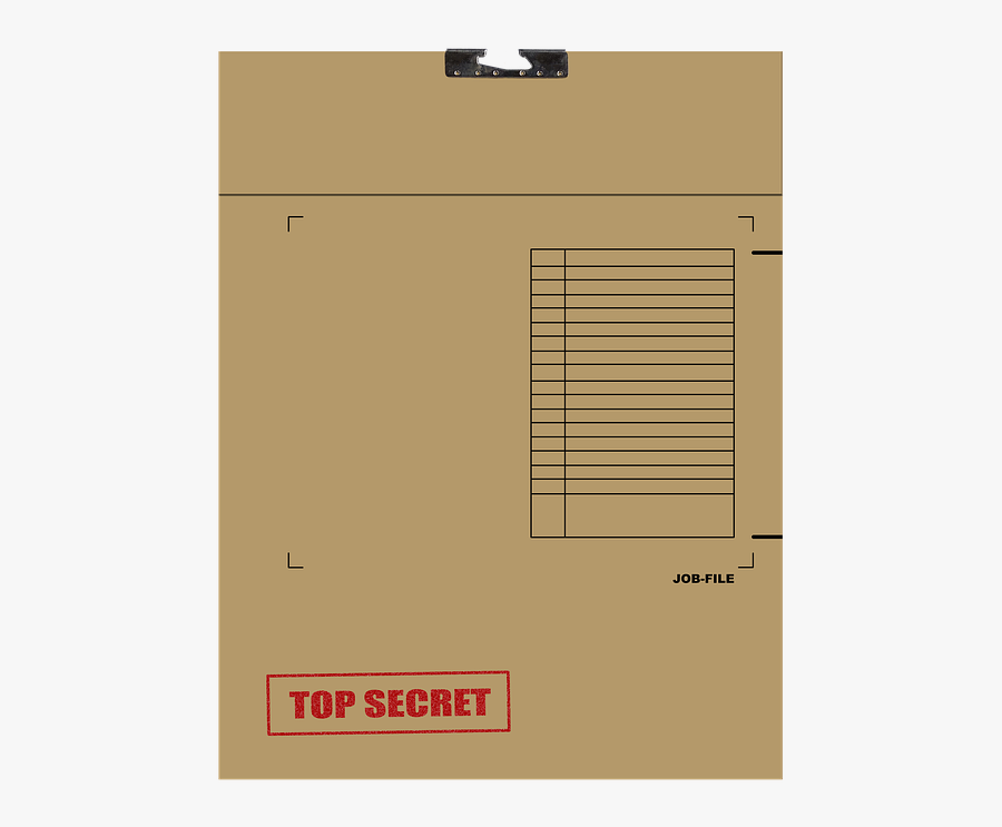 File Folder The Secret - Plan, Transparent Clipart