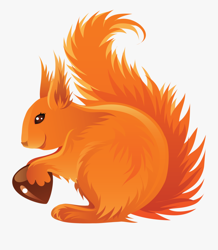 ##ftestickers #clipart #squirrel #acorn #cute - Squirrel Icon Transparent, Transparent Clipart