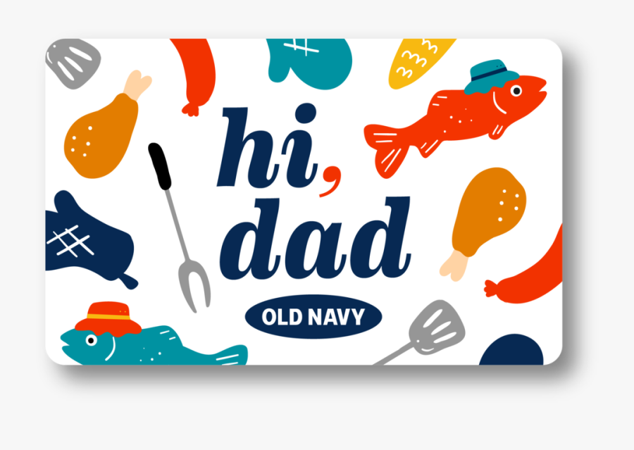 Fathers Day-01 - Old Navy, Transparent Clipart