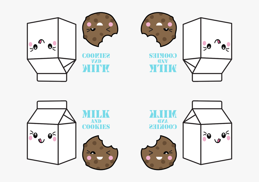 Transparent Milk And Cookies Png, Transparent Clipart