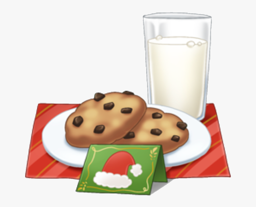 Transparent Milk And Cookies Clipart - Cookie, Transparent Clipart