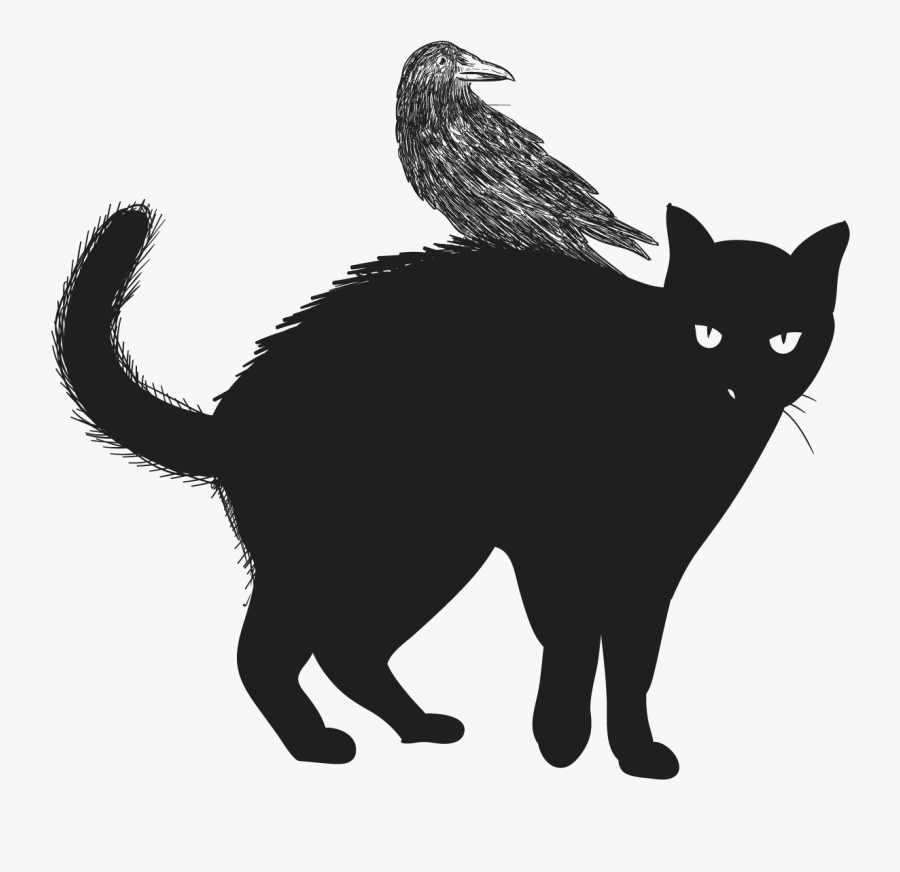 Transparent Cat Black Png, Transparent Clipart