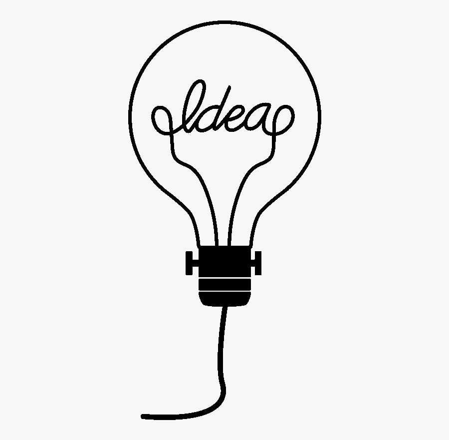 Sticker Ampoule A Idee Ambiance Sticker Kc6596, Transparent Clipart