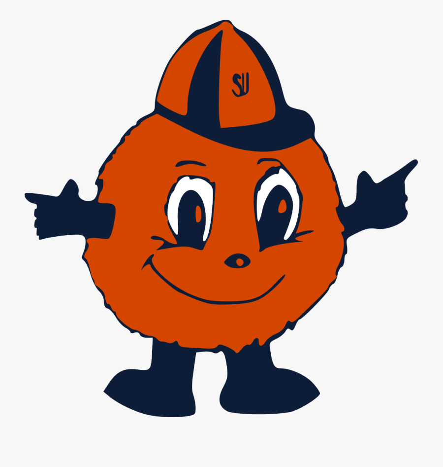 Syracuse Orange Basketball Clipart - Otto The Orange Logo, Transparent Clipart