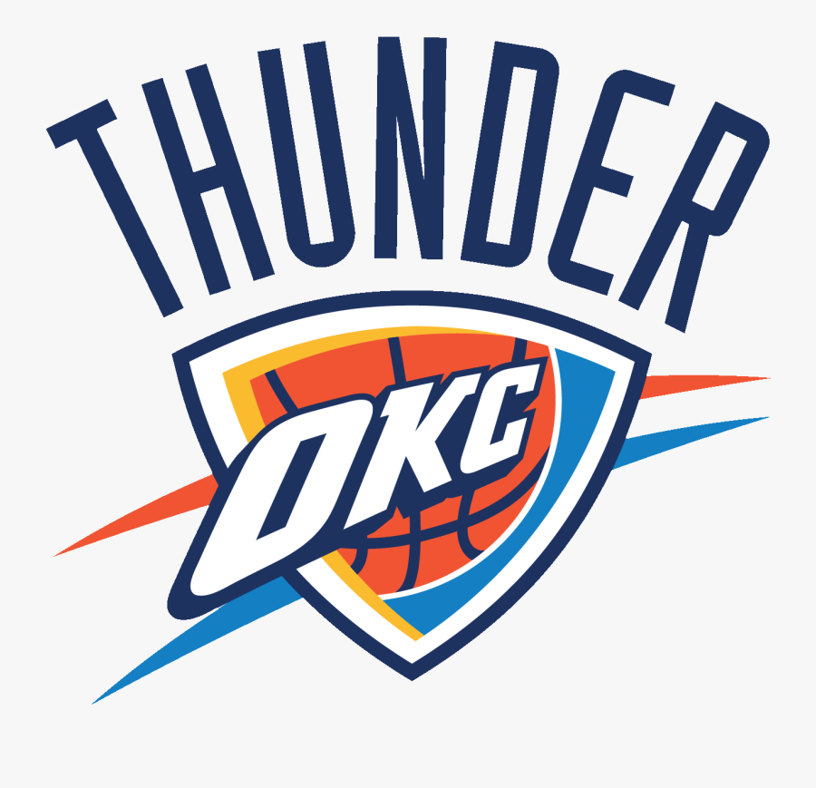 Free Thunder Basketball Cliparts, Download Free Clip - Oklahoma City Thunder Logo Png, Transparent Clipart