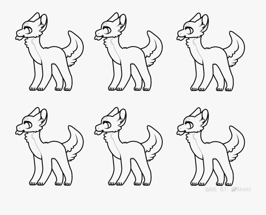 Water Lineart - Free To Use Adopt Base, Transparent Clipart