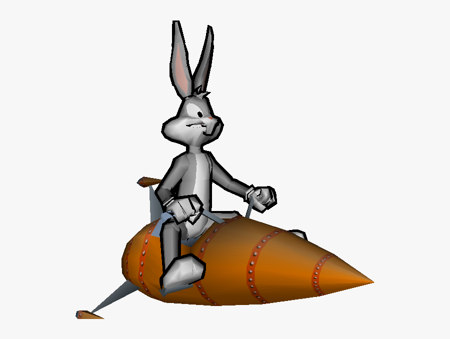 Download Zip Archive - Looney Tunes Space Race Bugs Bunny, Transparent Clipart