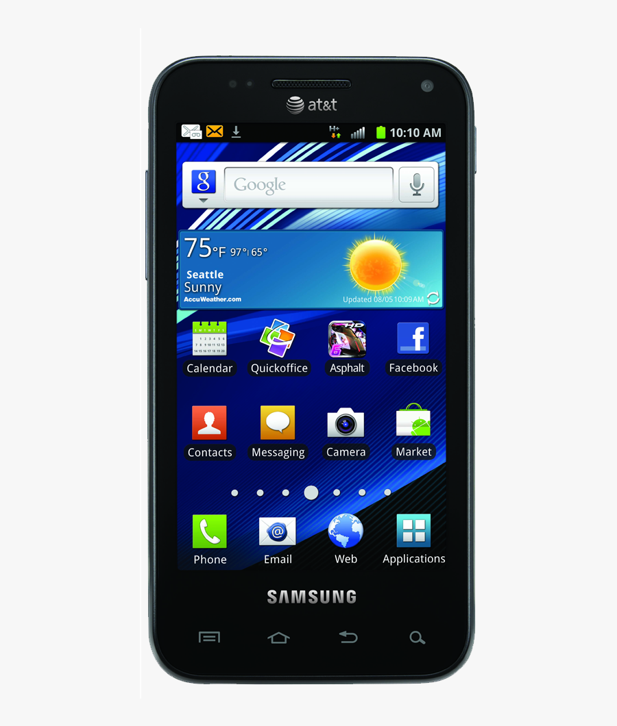 Mobile Png Photo - Samsung Galaxy S Ii Skyrocket I727, Transparent Clipart