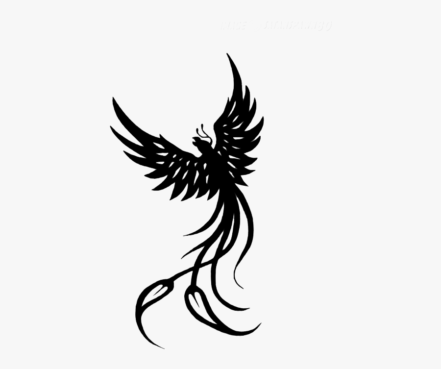 Tattoo Phoenix Tattoos Idea Images Transparent Clipart - Phoenix Tattoo Tribal, Transparent Clipart