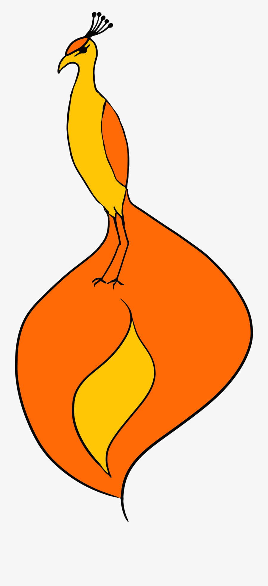 Phoenix Clipart Phoenix Bird - Phoenix, Transparent Clipart