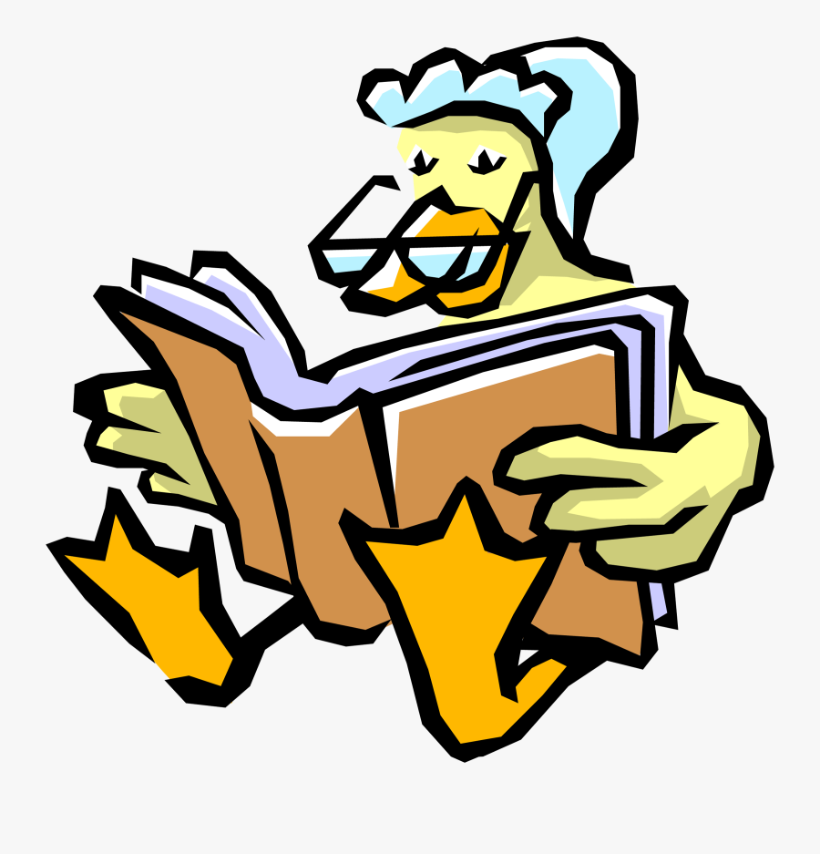 Goose Clipart Nursery Rhyme - Mother Goose Clip Art, Transparent Clipart