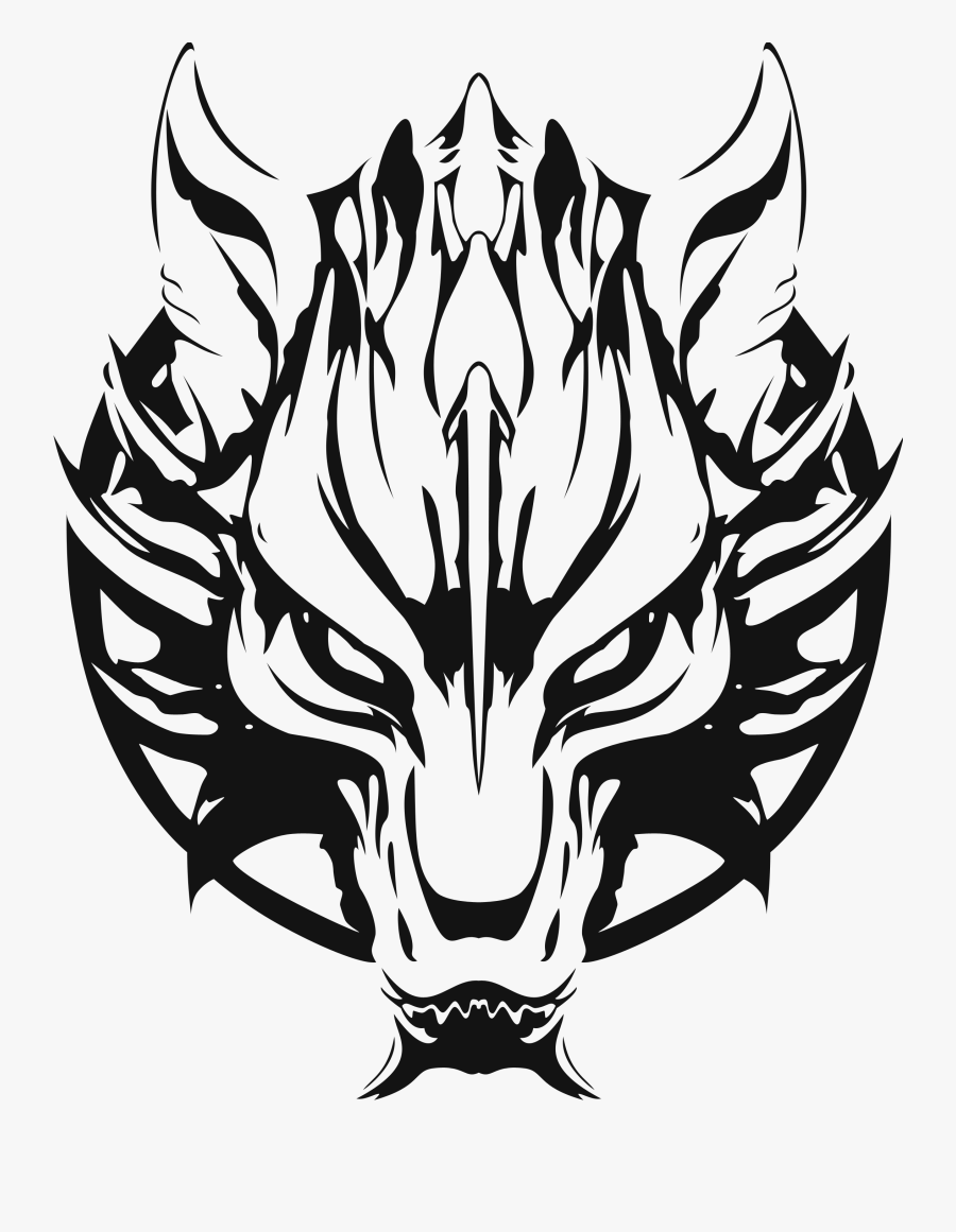 Final Fantasy Black And White, Transparent Clipart