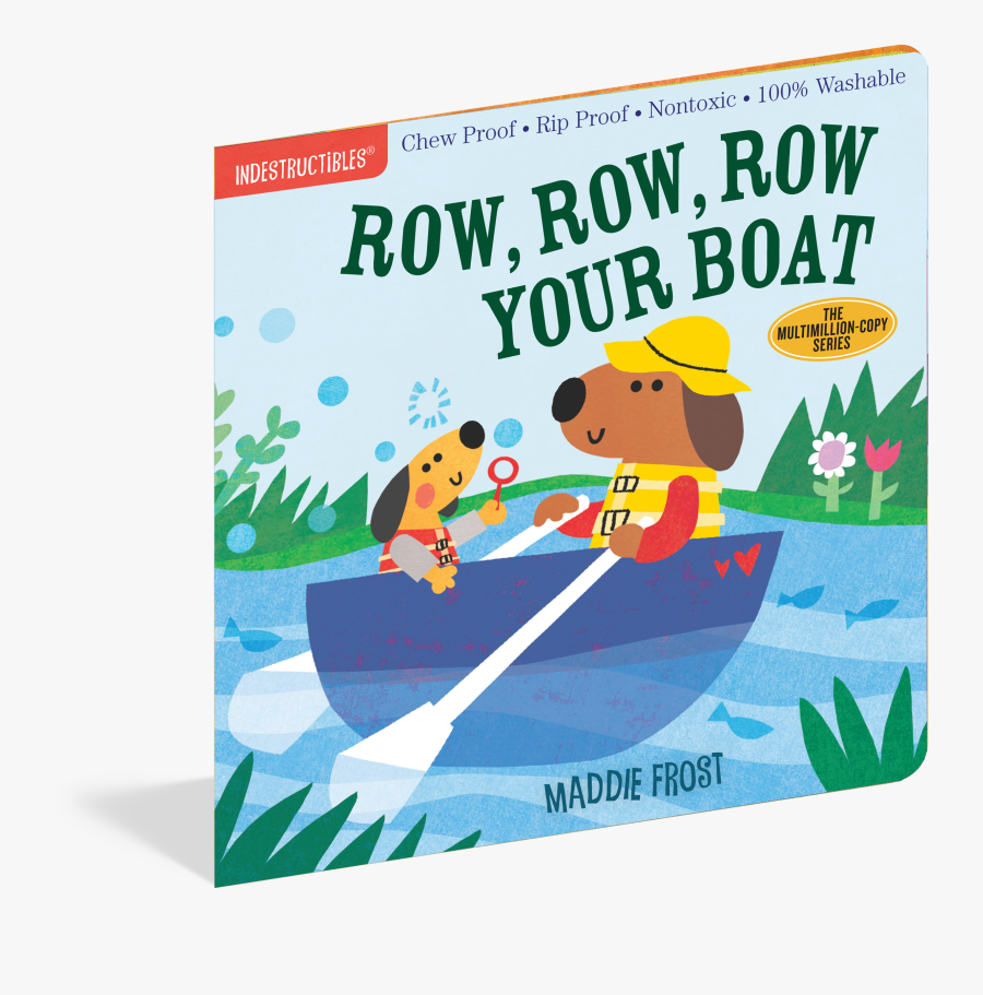 Cover - Row Row Row Your Boat Clip Art, Transparent Clipart