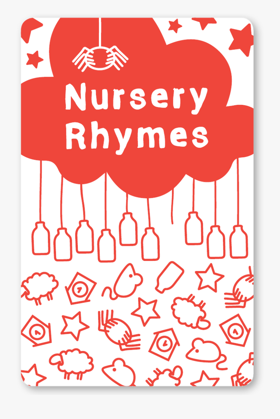Nursery Rhymes Sung By Rainy, Transparent Clipart