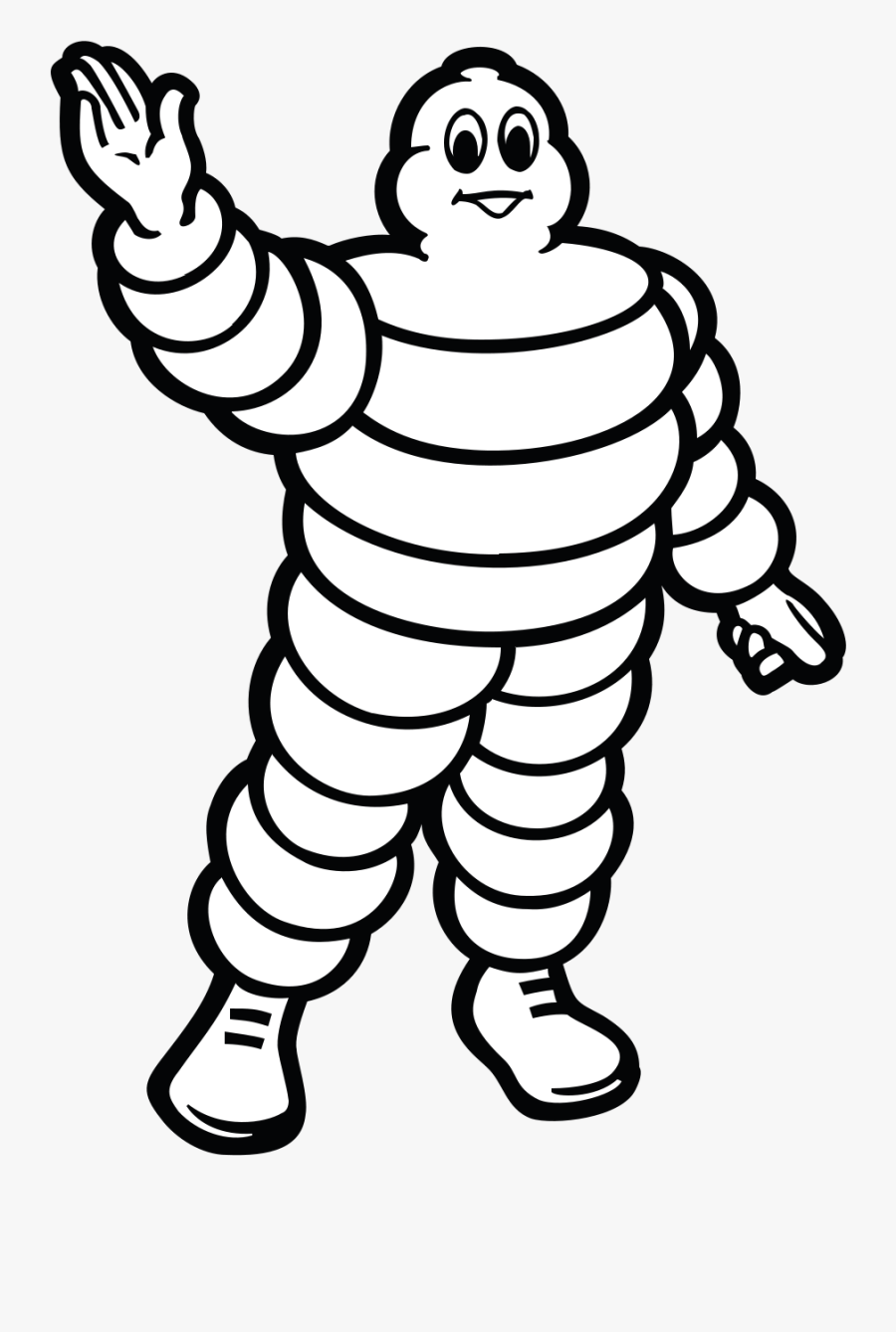 Clip Art Guy Logos - Michelin Man Logo, Transparent Clipart