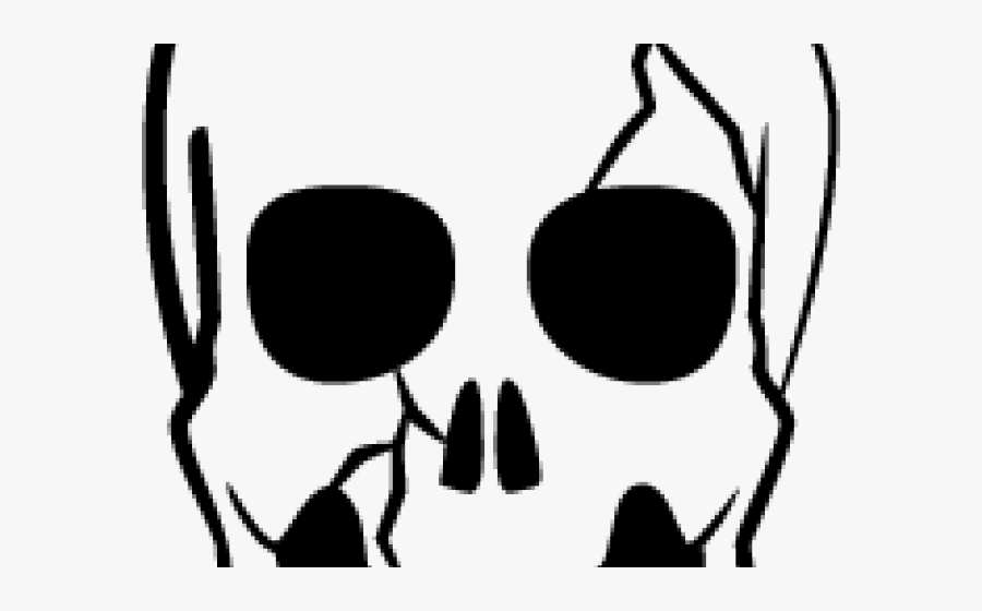 Transparent Halloween Skull Png - Scary Skull, Transparent Clipart