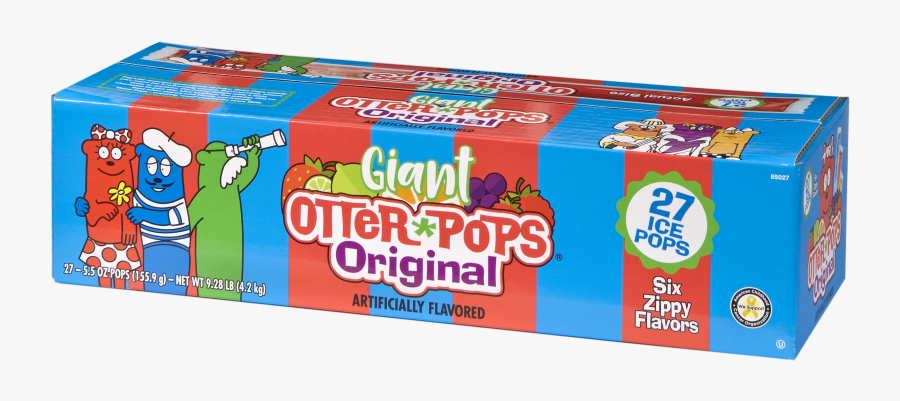 Clip Art Pops Giant Freezer Bars - Otter Pops Giant Freezer Bars, Transparent Clipart