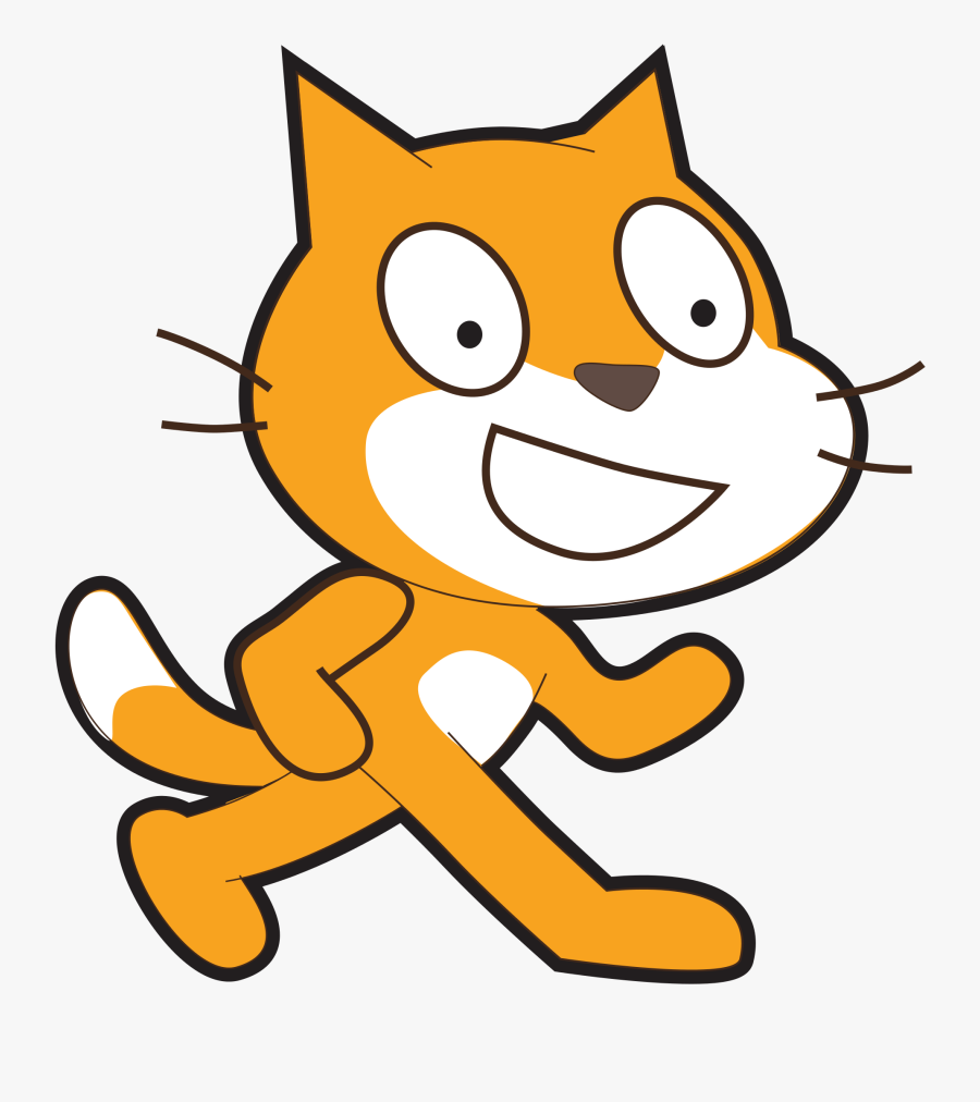 Scratch Cat, Transparent Clipart
