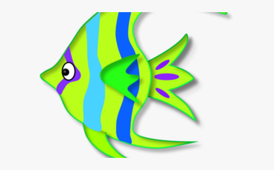 Png Angel Fish Cartoon, Transparent Clipart