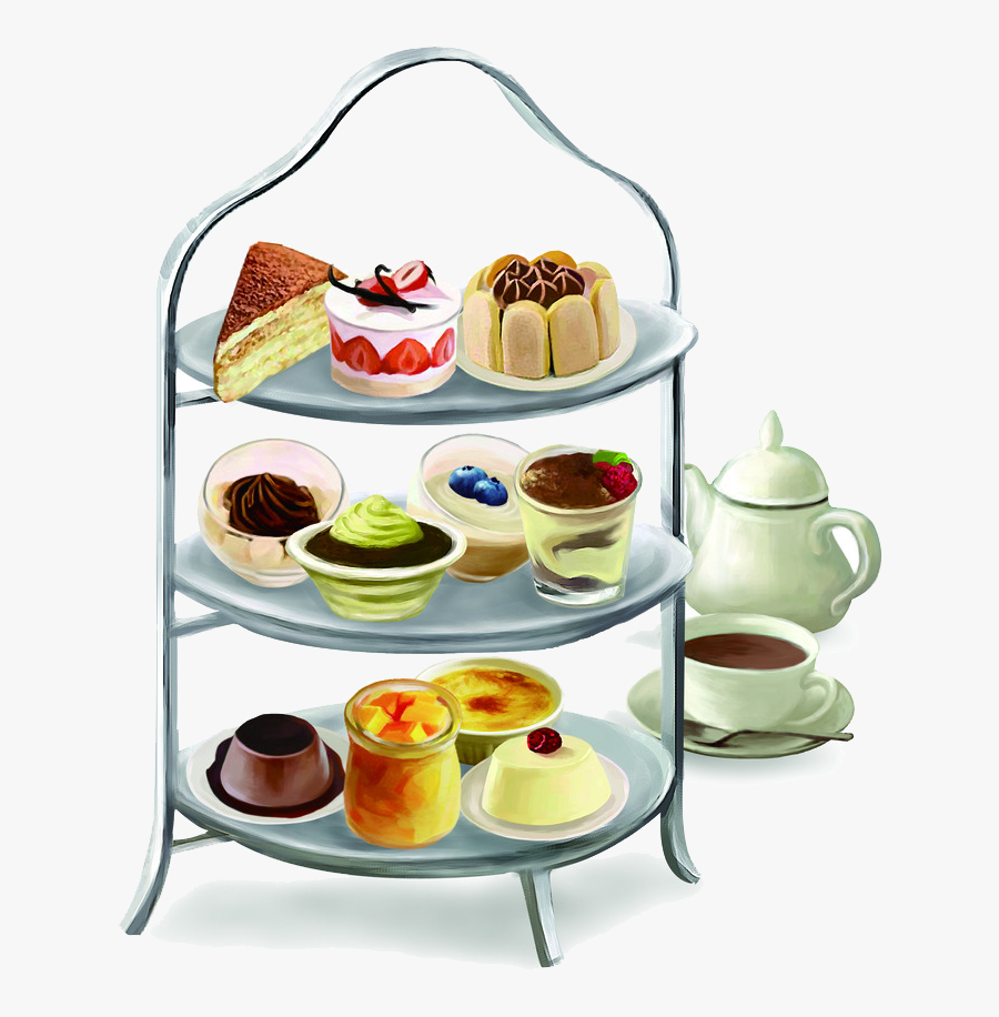 Transparent Breakfast Clipart Border - Have Afternoon Tea Clipart, Transparent Clipart