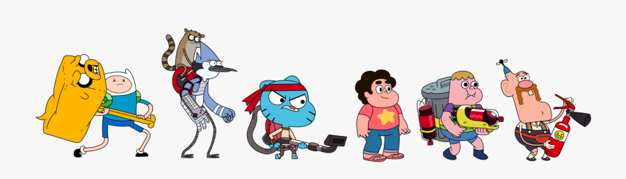 Cartoon Network Png - Героите На Cartoon Network, Transparent Clipart
