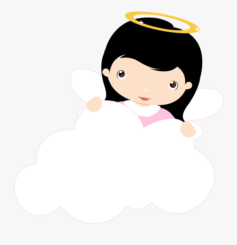 Png Angel For Christening Clipart , Png Download - Cartoon, Transparent Clipart