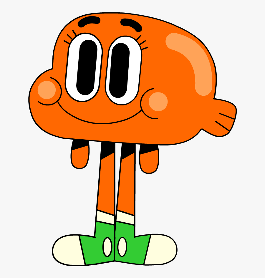 Transparent Gumball Png - Darwin Off Of Gumball, Transparent Clipart