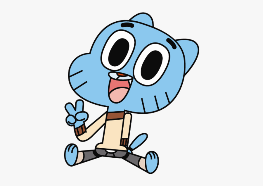 Gumball Watterson Clip Art - Amazing World Of Gumball, Transparent Clipart