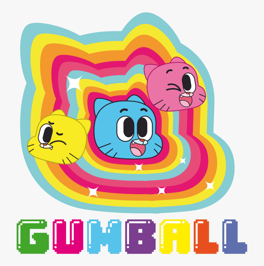 Amazing World Of Gumball By Leather Lynx Clipart - Amazing World Of Gumball Candybar, Transparent Clipart