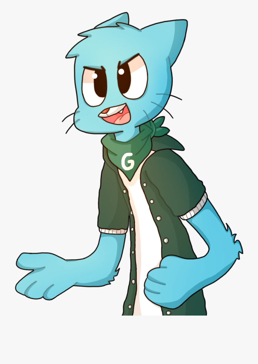 The Amazing World Of Gumball Fan Art - Gumball Fan Art, Transparent Clipart