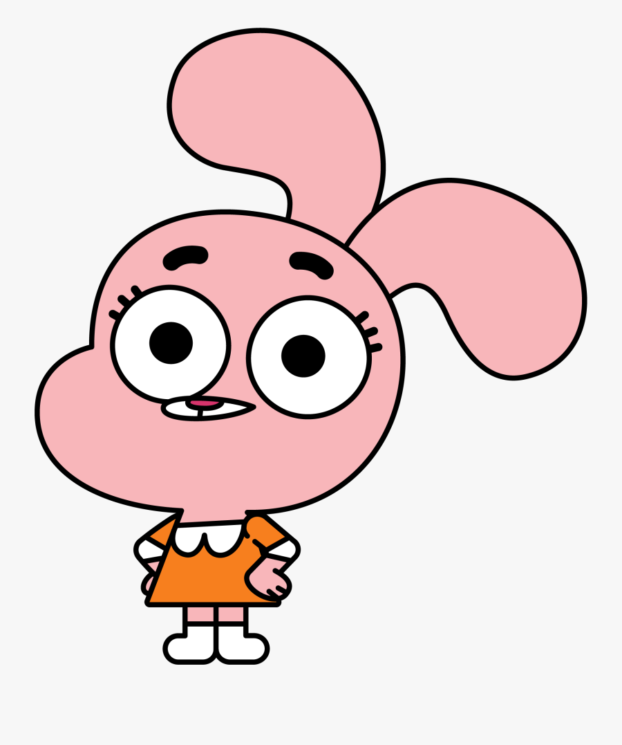 The Amazing World Of Gumball Png - Anais Watterson, Transparent Clipart