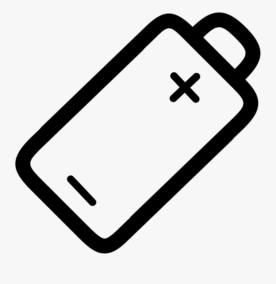 Transparent Pokeball Outline Png - Battery Outline, Transparent Clipart